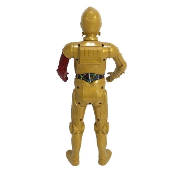 Star Wars C-3PO 18" gold action figure with red arm The Force Awakens 2015 JAKKS - Picture 2 of 2